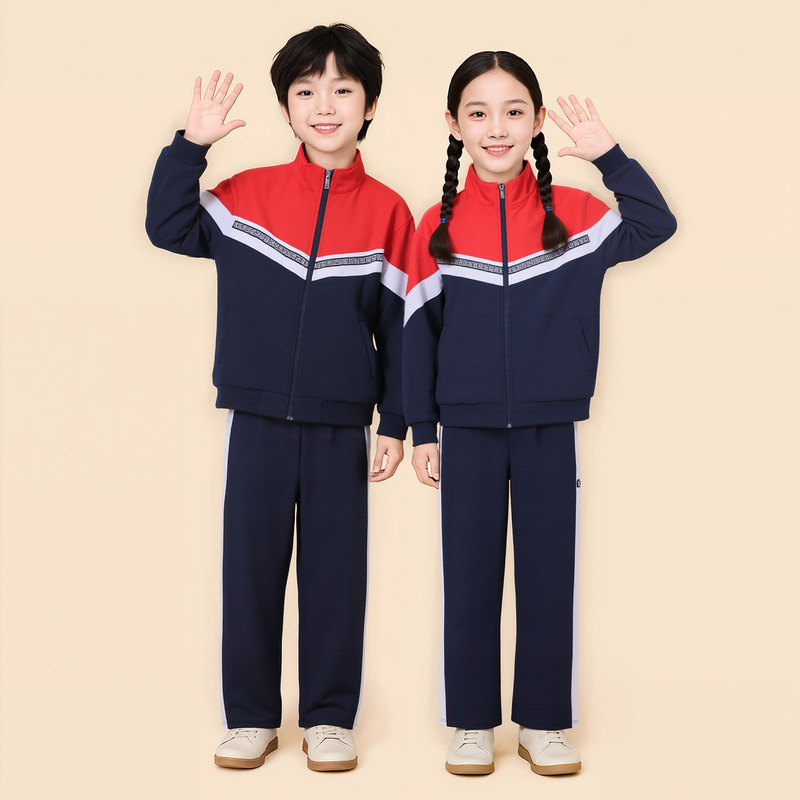 江西九江市初中小学生统一校服幼儿园班服套装夏季短袖儿童春秋季|undefined