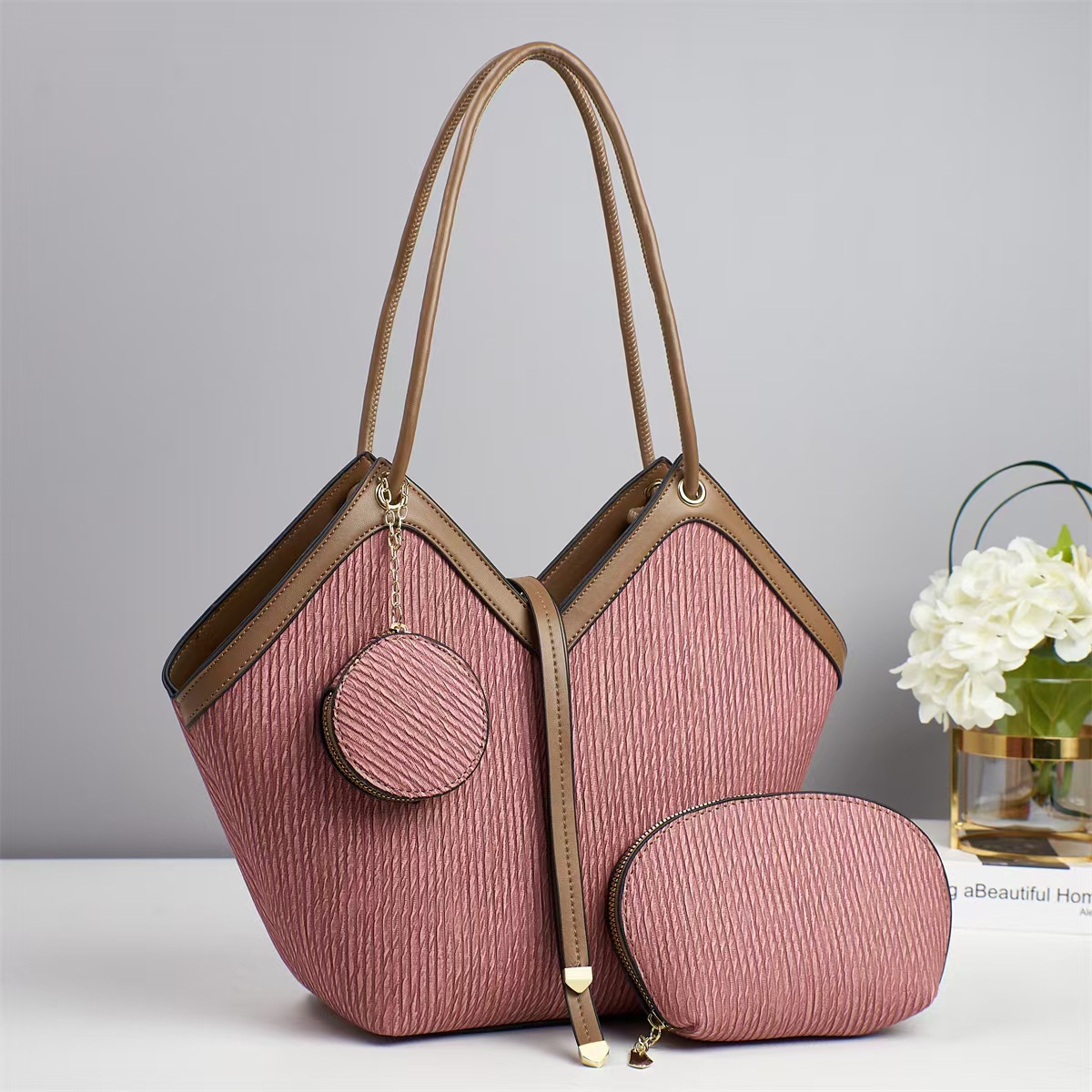 Hermoso bolso de hombro, bolso de mujer, bolso de mujer, temperamento universal, nuevo bolso coreano, moda para mujeres