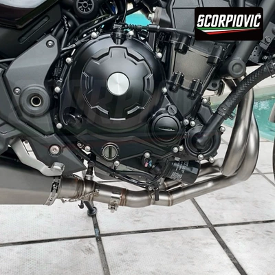 Z650 Ninja650 Front | Motorcycle exhaust pipe