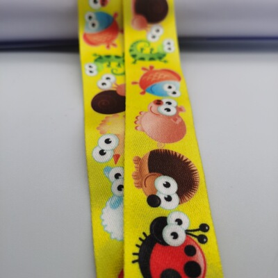 工厂供应卡通鲜艳彩色保温杯挂带可爱涤纶学生用水壶带通用水杯|ms