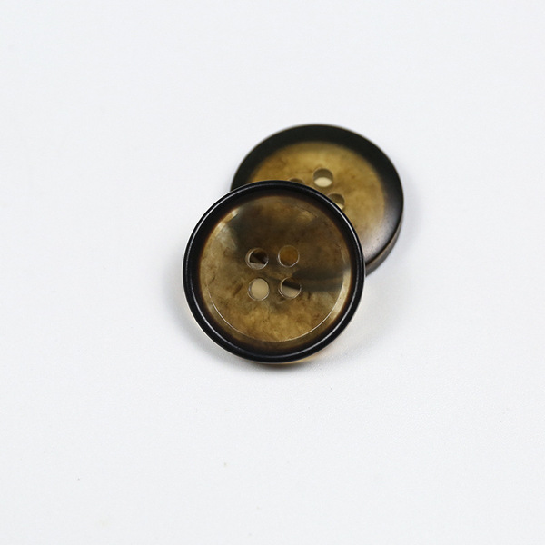 Resin button suit buttons High-end suit buttons Four-eye round…