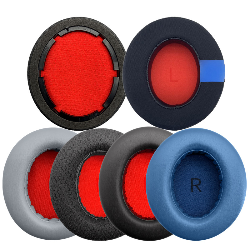 For 1MORE/magic SonoFlow earphone cover leather earmuff SE sponge earmuff leather HC905 earphone cotton