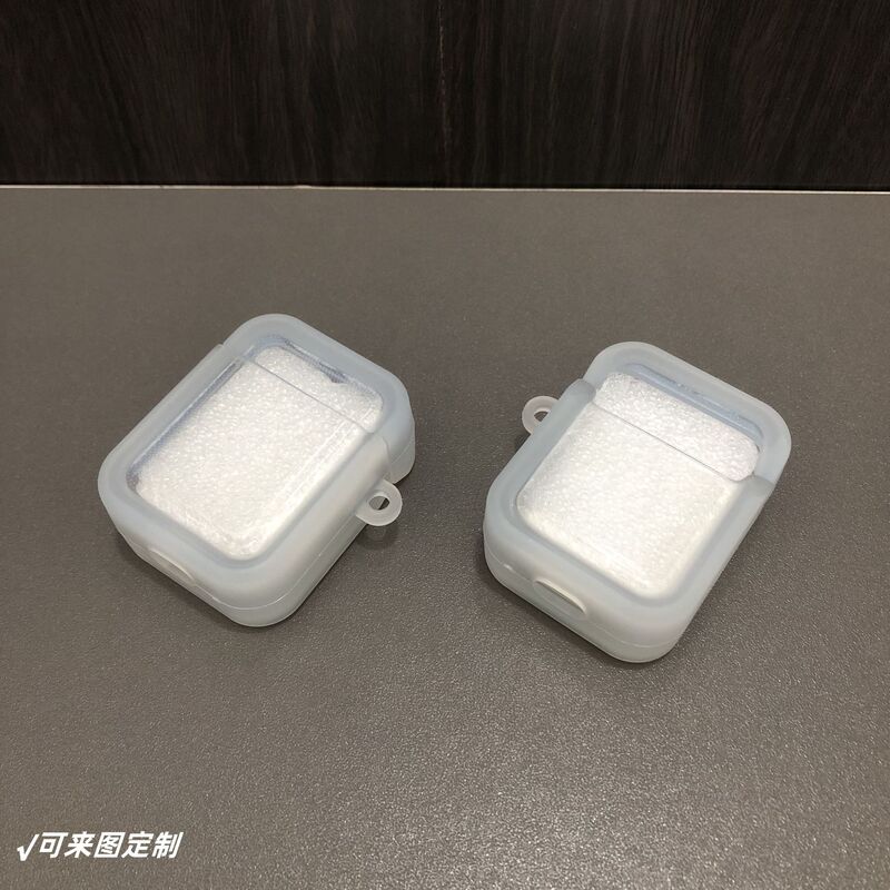 i12 bluetooth earphone case domestic huaqiang north wireless earphone protective case transparent color material photo frame can be painted