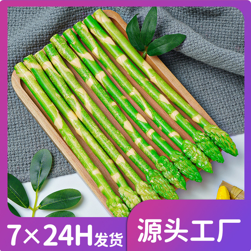 厂家直销仿真芦笋竹笋蔬菜水果模型道具家居幼儿园玩具假芦笋批发