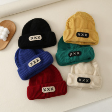 儿童保暖帽秋冬季女童针织毛线帽男童套头帽护耳帽宝宝帽子加厚