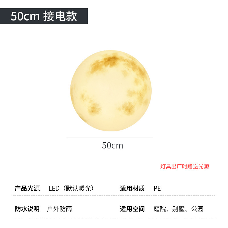 직경 50cm - 플로어 스탠딩 전기 버전