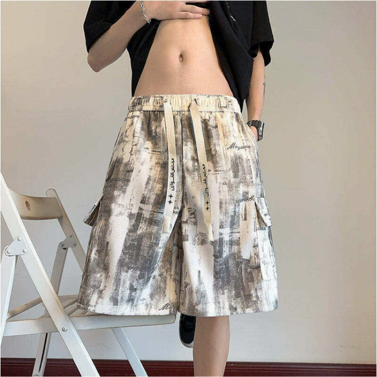 Summer shorts, beach trousers for leisure, oversize, plus size