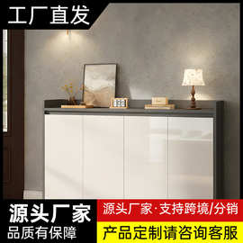 鞋柜家用门口入户大容量置物柜多层鞋架玄关柜一体式储物柜收纳柜