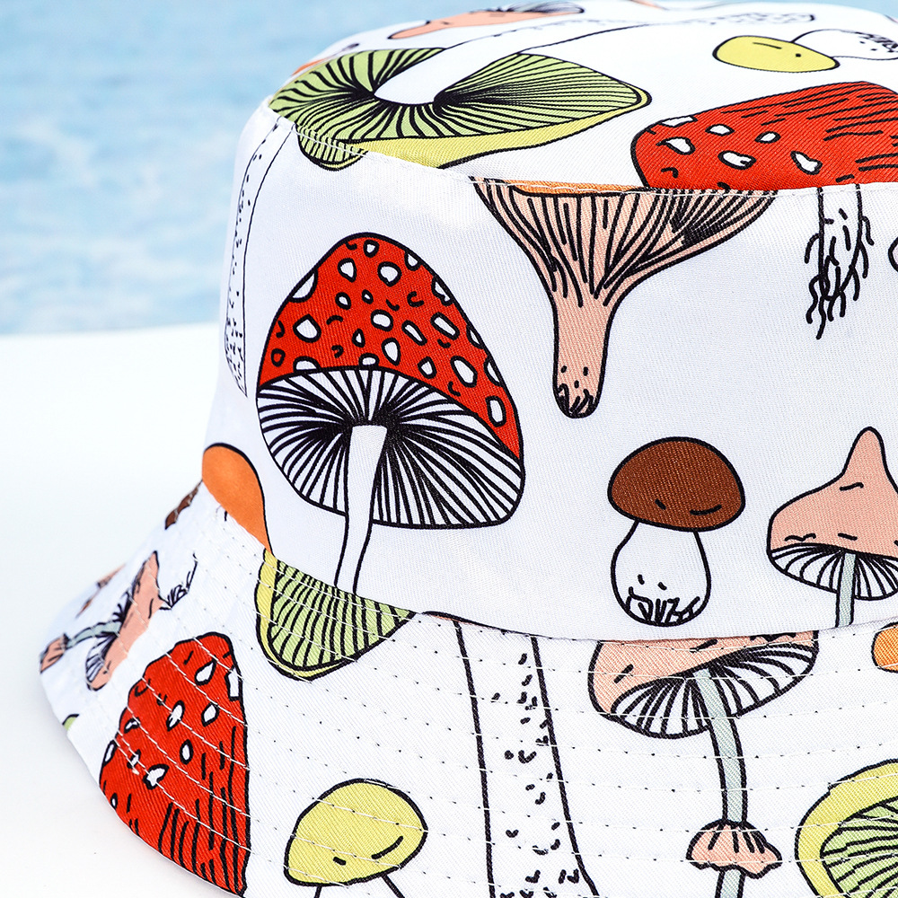 Europa y América nueva seta patrón pescador sombrero hombres y mujeres ocio al aire libre sol sombrero de dibujos animados plegable cuenca sombrero marea