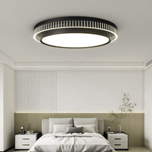 卧室灯吸顶灯北欧简约现代2024新款极简圆形餐厅房间主卧中山灯具