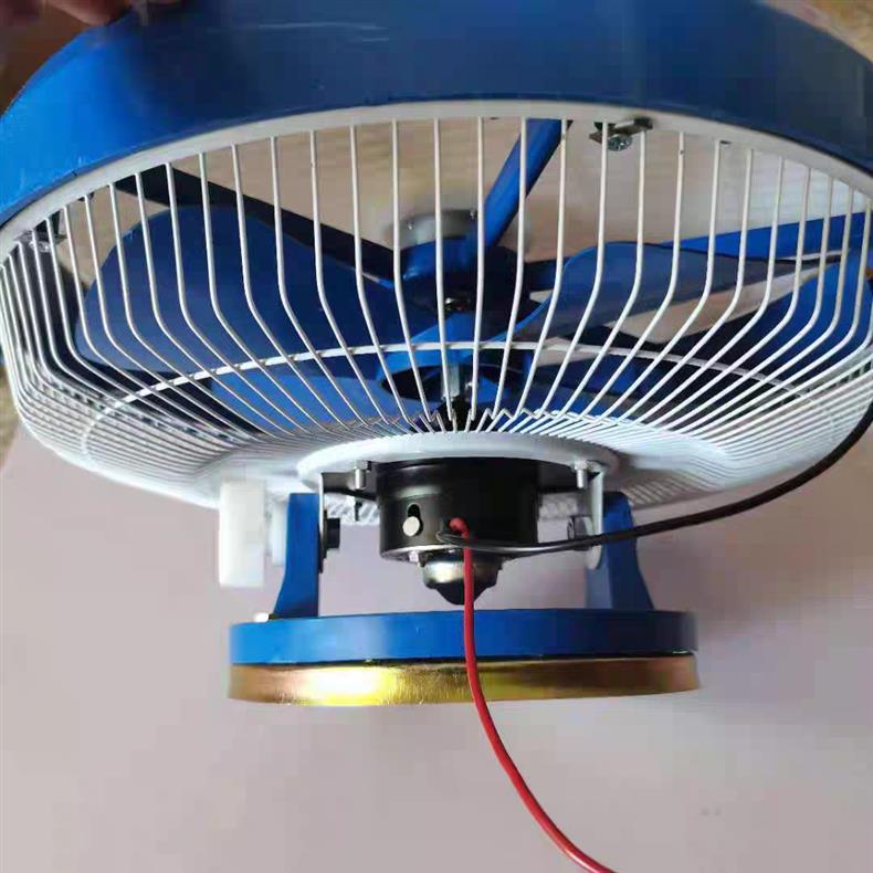 Truck and Bus High-Power Hongyun Ceiling Fan Cooling 24V Powerful Electric Fan 12inch Car Fan 12V Car