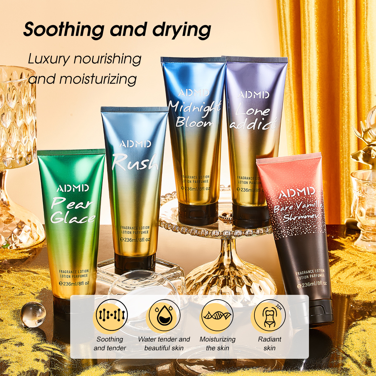 waarm verkafen Duft Kierperlotion 250g Victoria Kierperlotion Hautpfleeg Feuchtigkeitscreme Fabréck_voghion.com