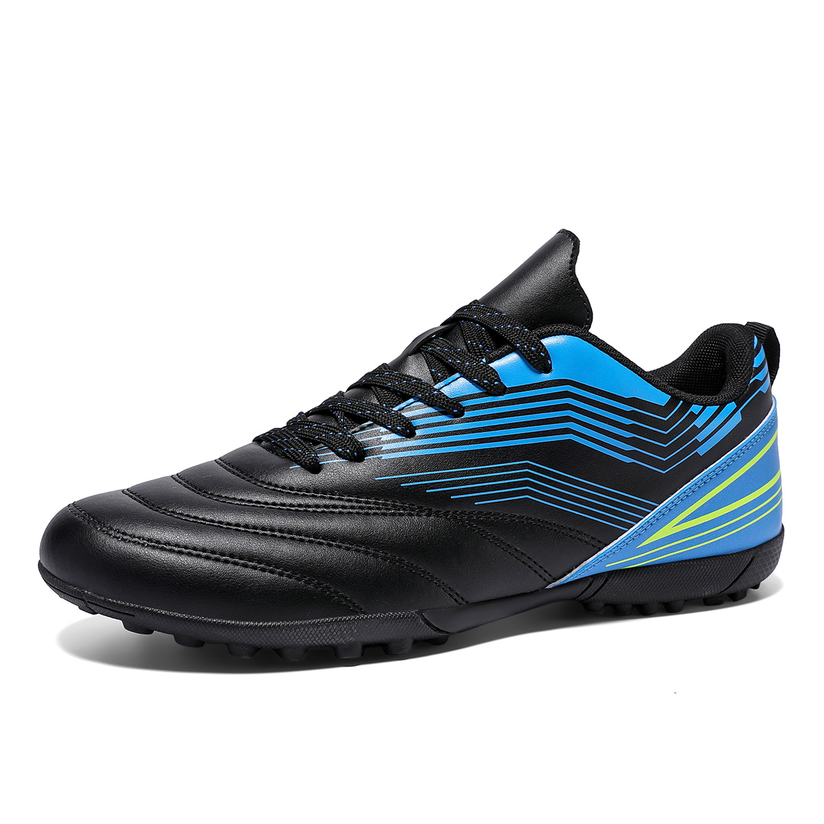 2025 nueva moda transfronteriza zapato de entrenamiento deportivo interior clavos bajos estudiantes fábrica de zapatos de fútbol juvenil