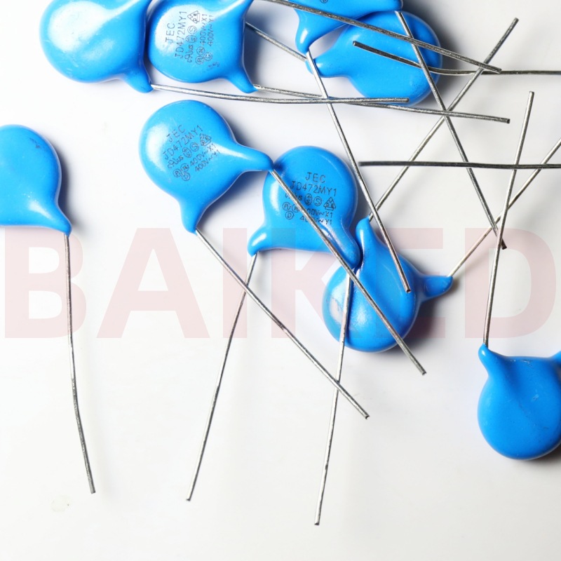 JEC 安规Y电容 JD472MY1 400V~ X1 400V Y1 脚距10MM 20%  4.7nf|ms