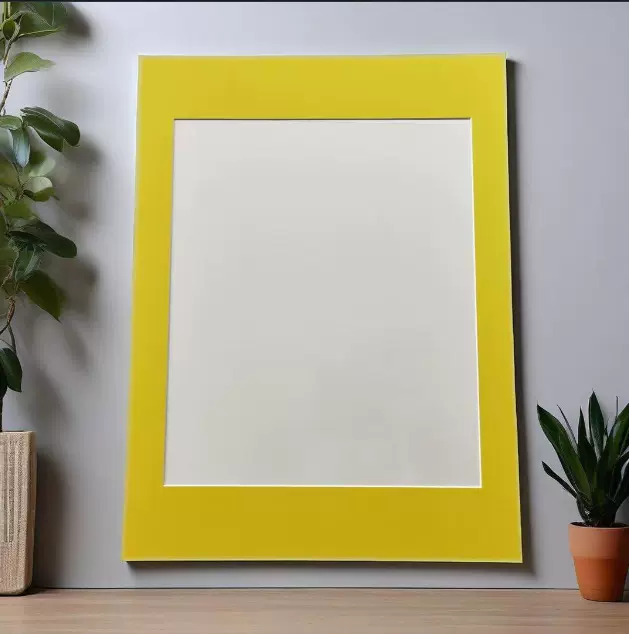 纸质画框画室学校美术作品展批发 多种颜色可选内芯板纸卡纸相框