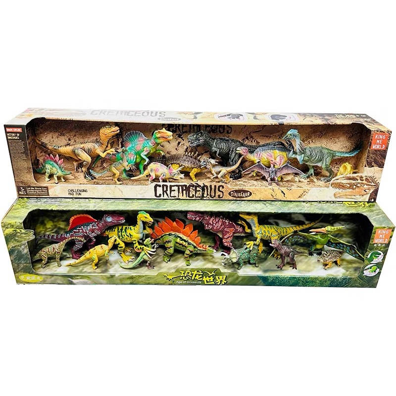 Modelo de Dinosaurio de Simulación Articulado de Plástico para Niños