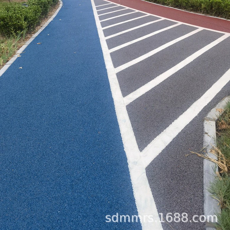 全国供货上门冷拌彩色沥青混凝土冷拌彩色沥青透水路面量大免运