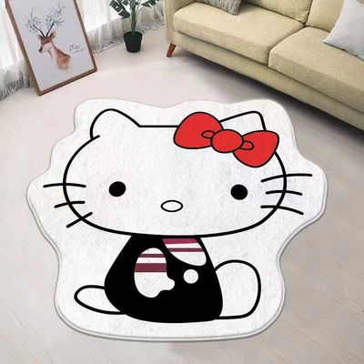 Avtomobil döşəmə paspasları — Living Room Bedroom Decoration Non-Slip - kt-cat-4-4060cm-skin-friendly-imitation-cashmere