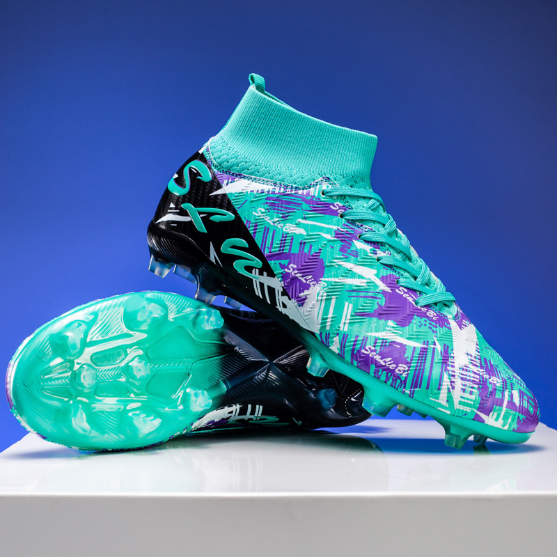 Zapatos de fútbol transfronterizos amazonas zapatos de entrenamiento antideslizantes y resistentes al desgaste Copa del Mundo Ronaldo Assassin zapatos de fútbol para niños hombres