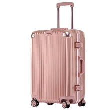 铝框行李箱网红拉杆箱小型20寸超轻旅行箱潮学生箱子男24女万直销