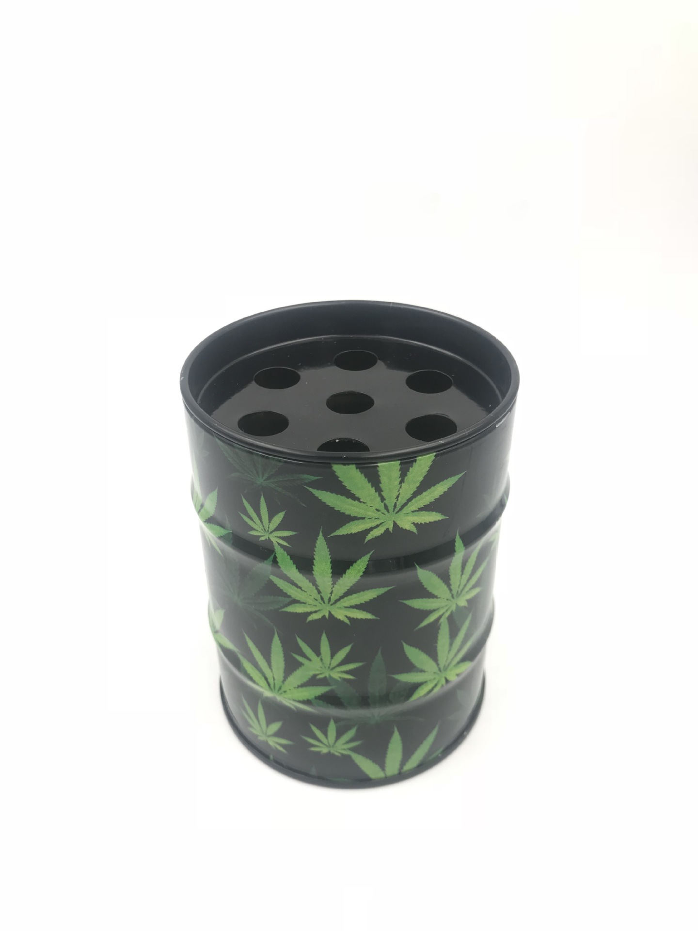 Moda japonesa de moda barril de aceite cenicero personalidad mini cenicero de acero inoxidable barril de gasolina cenicero