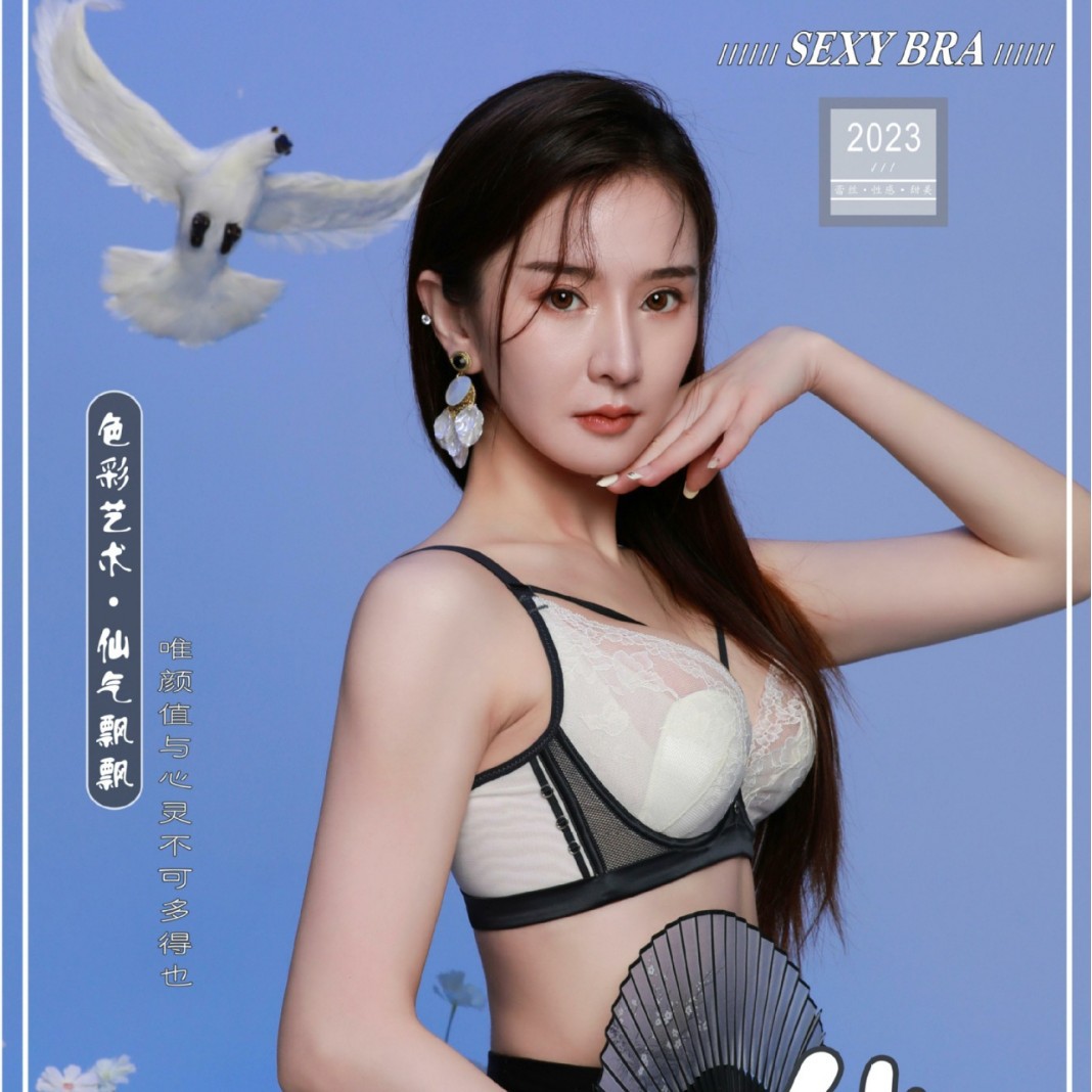 芬妒新品性感蕾丝薄款镂空内衣舒适聚拢收副乳透气上托文胸性感