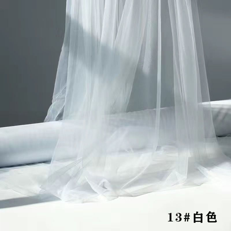 婚礼椅背装饰纱瑞士纱扶手背景装饰帷幔高密度欧根纱婚庆装扮网纱|undefined