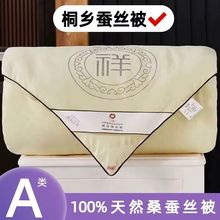 桐乡蚕丝被桑蚕丝夏凉被空调被加厚保暖冬被子春秋棉被芯工厂货源