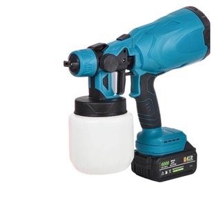 Cross-Border Electric Spray Gun High-Power Cordless Spray Machine Car Furniture Steel Paint Spray Gun 18V Battery Makita Dewei