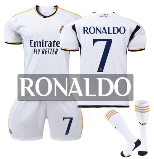 2324 Camiseta de fútbol del Real Madrid No. 7 Vinicius 5 Camiseta Belingham Mbappé 10 Modric Cross-border
