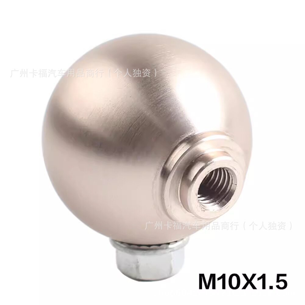 Manual gear shift knob for car modification suitable for Honda Civic/Fit/M10X1.5 round gear stick head
