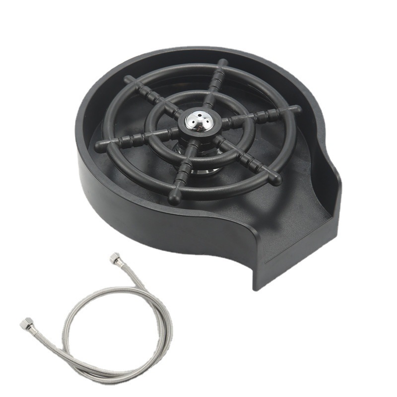 Hogar bar comercial de acero inoxidable taza automática lavadora cafetería limpieza libre tanque de lavado grifo de alta presión