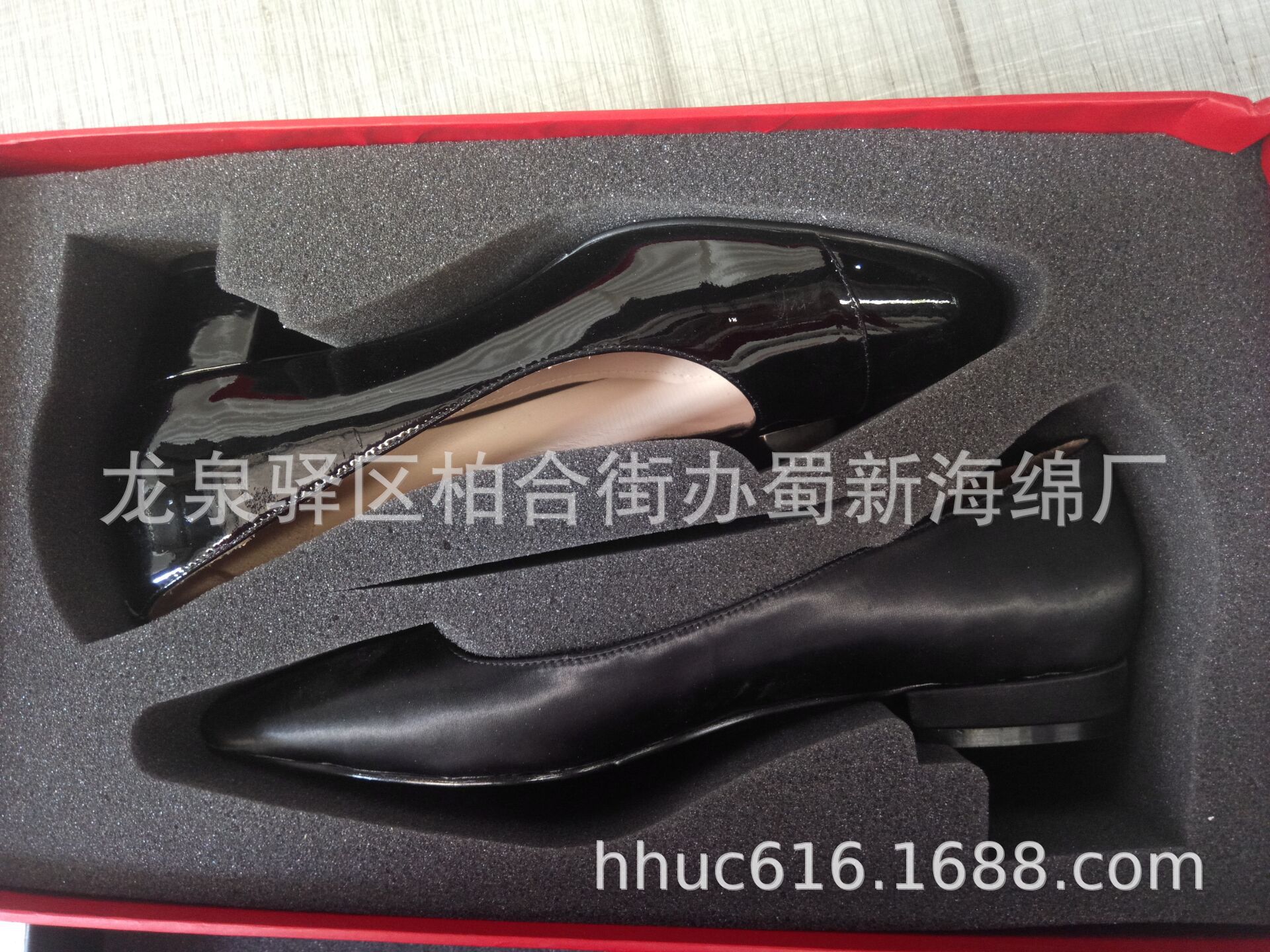 低跟鞋内衬包装海绵 平跟鞋防护内托包装泡棉/高跟鞋定位包装海绵