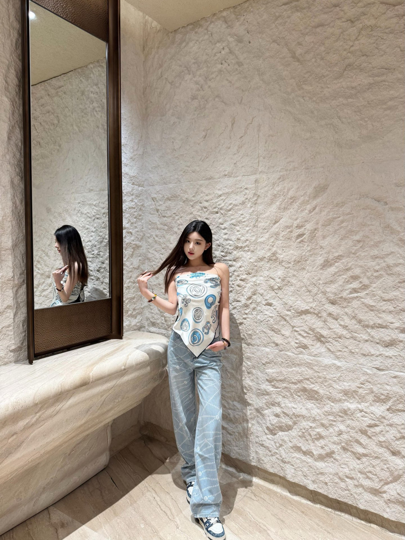 Nanyou Women's Clothing 25 Xiaoxiangjia Spring/Summer High-Waiste