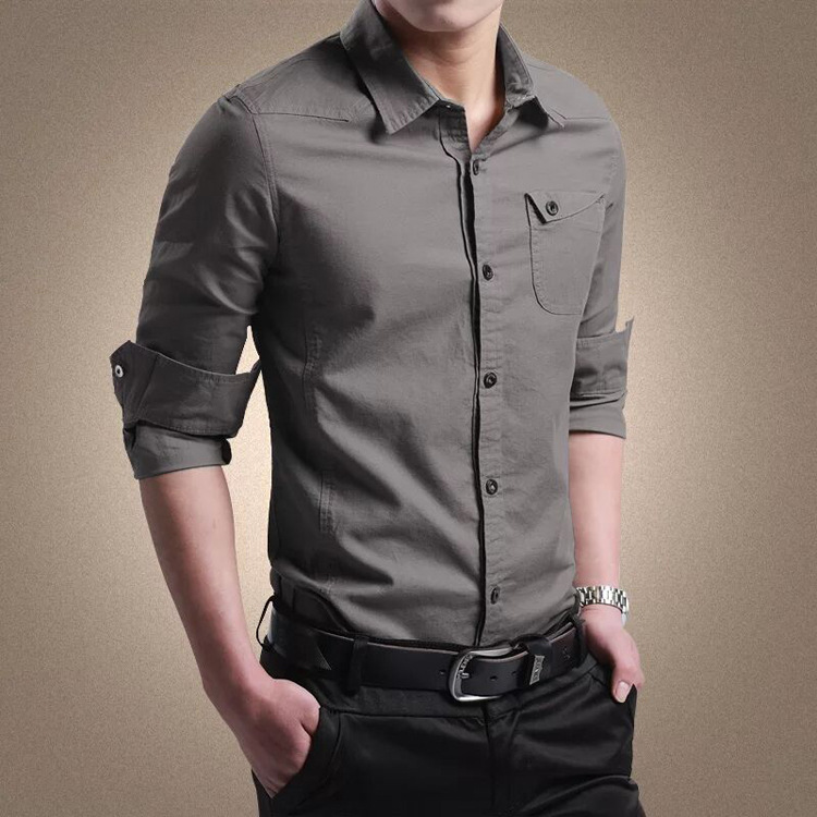 Chemise homme en coton - Ref 3443080 Image 3