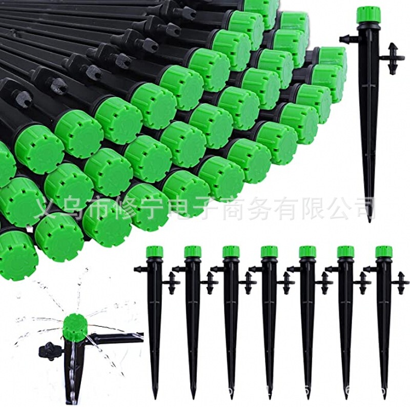 13cm Ground Plug-In Adjustable Multi-Color Dripper 8-Hole Nozzle Gardening Watering Flower Fruit Gardening Fruit Tree Irrigation Connection 4/7 Capillary Tube 13cm Ground Plug-In Adjustable Multi-Color Dripper 8-Hole Nozzle Gardening Watering Flower Fruit Gardening Fruit Tree Irrigation Connection 4/7 Capillary Tube