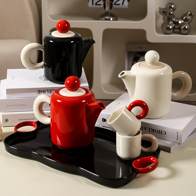 Fábrica directa de acuario de cerámica conjunto de tazas de agua de sala de estar caseras de alto valor de marca de tazas caja de regalo de mudanza de casa