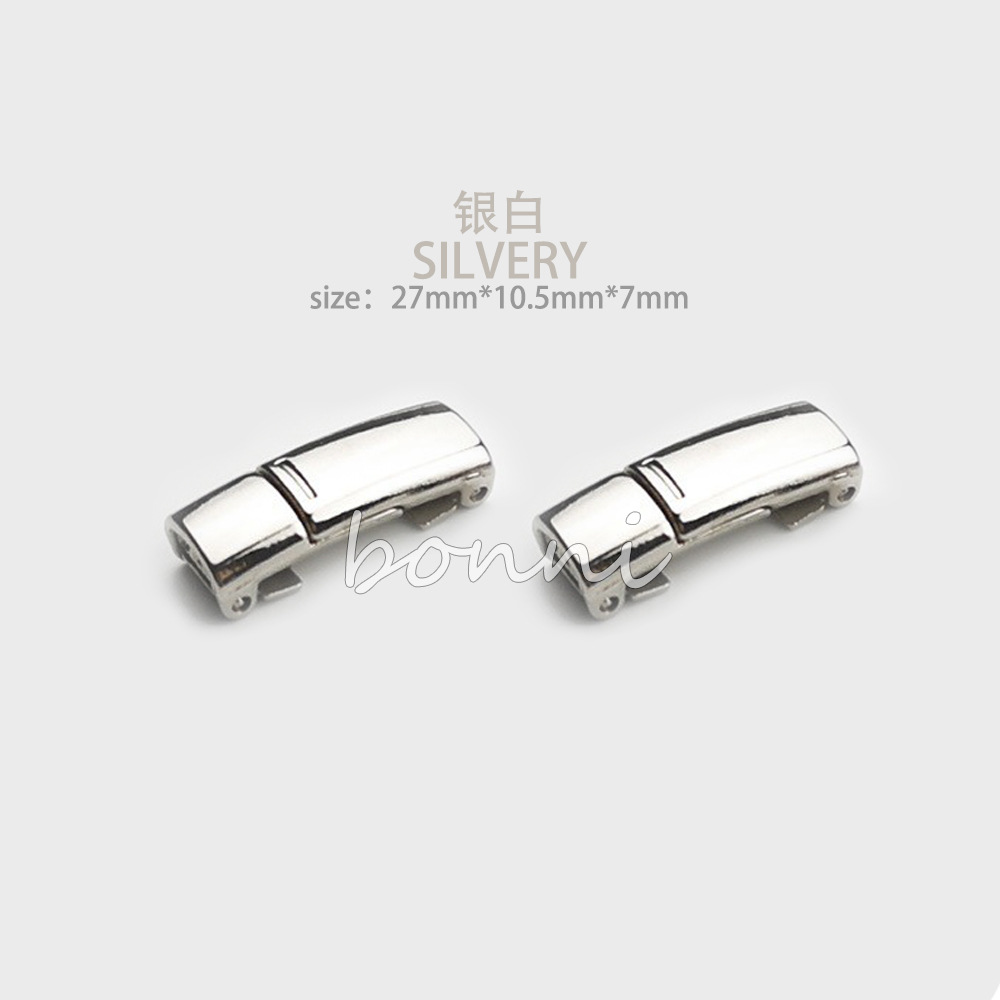 Botón magnético color galvanoplastia pintura suave para hornear para adaptarse a los deportes al aire libre sin cordones elásticos planos para adultos y niños