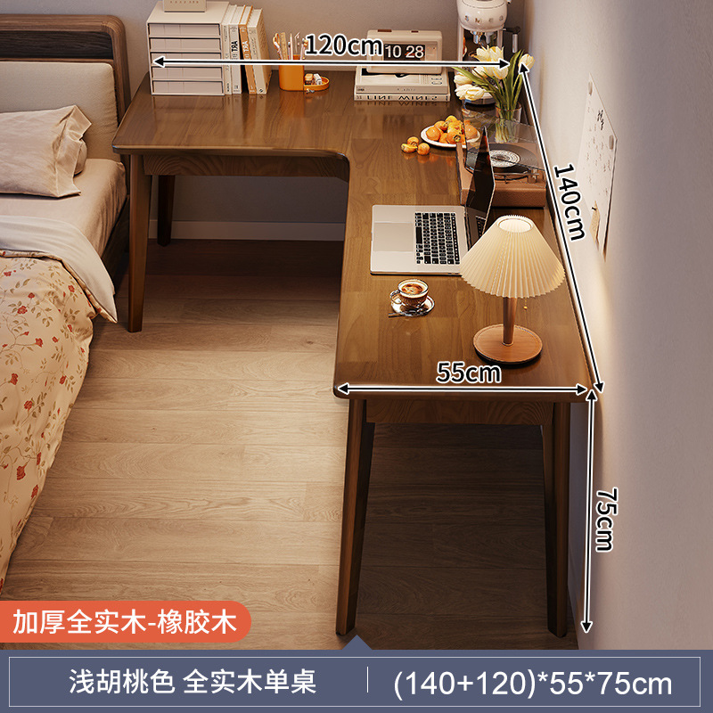 Escritorio de esquina escritorio de escritorio dormitorio escritorio de escritorio de computadora de esquina L-shaped bedside