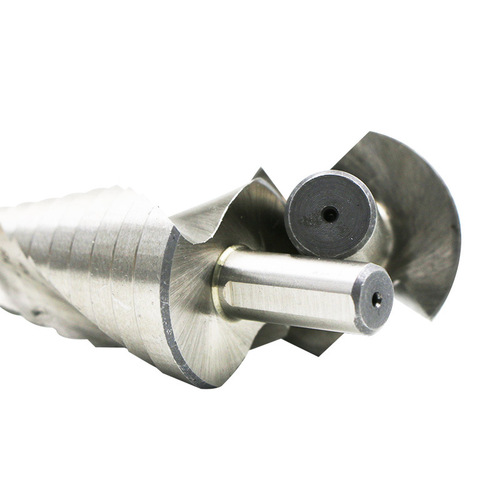 4241 triangular handle step drill pagoda drill bit step drill iron aluminum plate wood plastic hole opener reamer drill