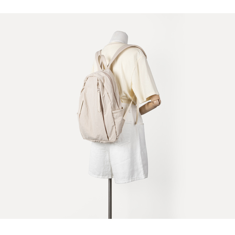 Women's Backpack Nylon Large Capacity Korean Style Travel Rucksack_voghion.com