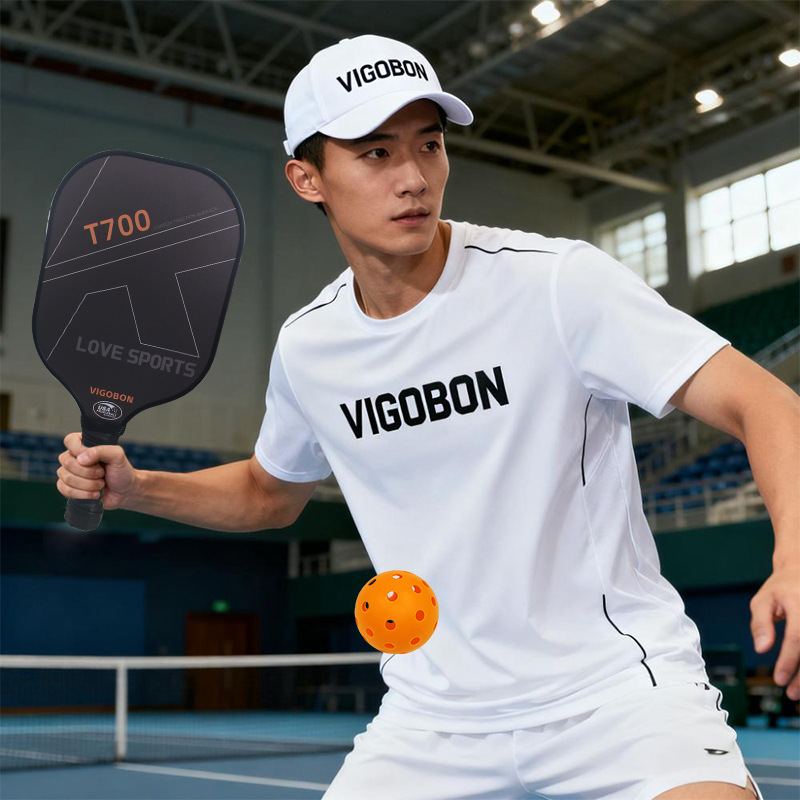 Fiberglass Pickleball Paddle Set Carbon Fiber Ball Squash Racket Pickleball Paddles Source Factory