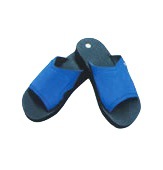 批发防静电四孔拖鞋、防静软胶电拖鞋、防静电泡沫底拖鞋
