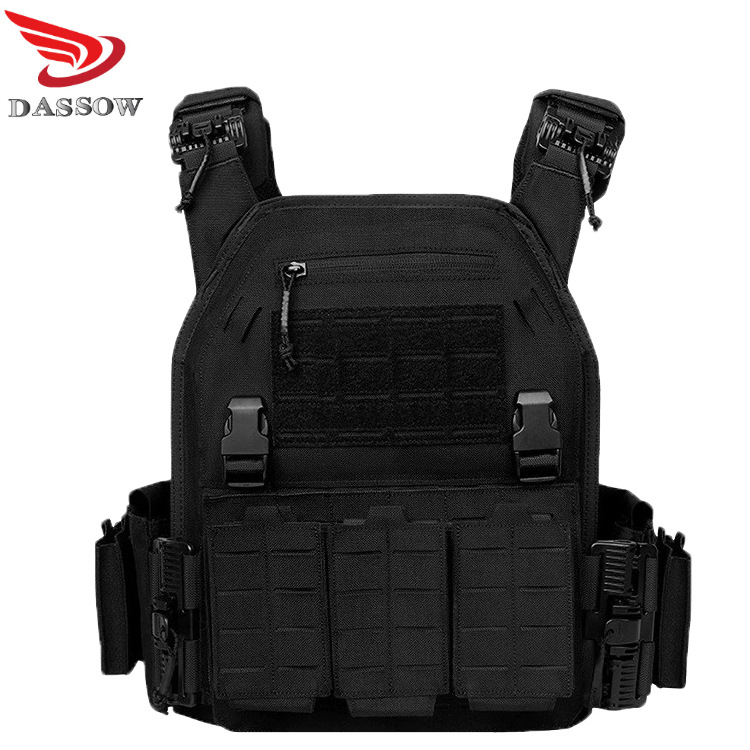 Chaleco Táctico Multiuso de Desmontaje Rápido 1000D 6094 de Tela de Oxford Impermeable para Ciclismo image 1