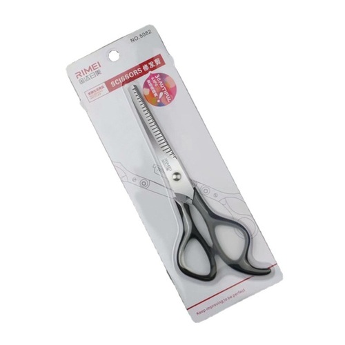 Jinda Rimi 5081 stainless steel scissors hair trimming scissors 5082 household hairdressing scissors hair cutting V-shaped teeth