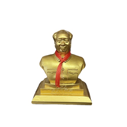 Grandpa Mao bronze statue ornaments brass home office living room pure copper Chairman Mao car ornaments car interior accessories