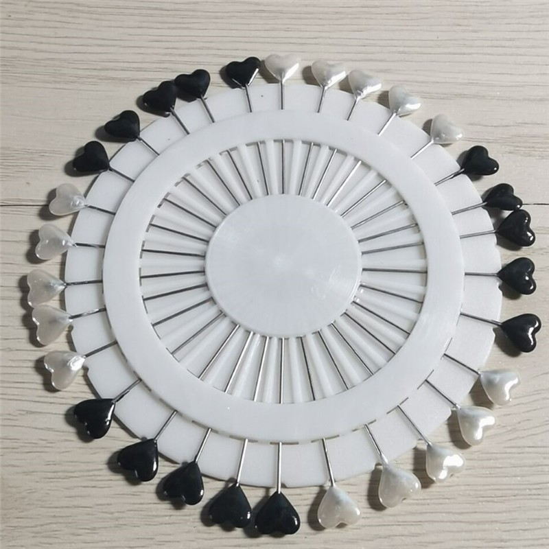 Color del grano de posicionamiento pin perla pin calibre pin ramo decorativo pin 40 unids/placa 30 unids/placa