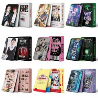 Специальное предложение: набор из 55 лотков с фотокартами MAXlDENT KPOP, периферия LOMO фотокарты