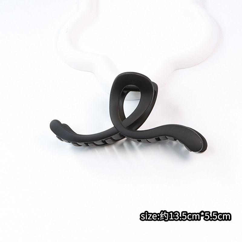 Corea del Sur elegante clip de pelo de las mujeres clip de helado tocado de alto grado horquilla de tiburón clip de pelo grande al por mayor