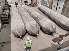 船舶上排下水气囊 物体搬运气囊船用气囊 船用载重气囊